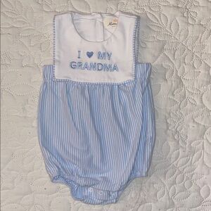 I Love My Grandma 3-6 mo Baby Bubble